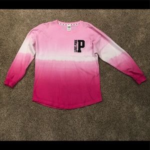 Victoria’s Secret PINK Ombré Pullover Size Medium